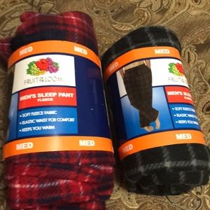 Men’s Fleece pj bottoms